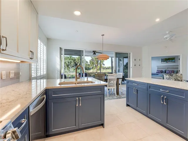 New quartz countertops