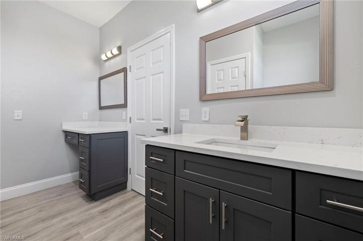 Master Bathroom #1 with Walk In Shower and Dual Vanities