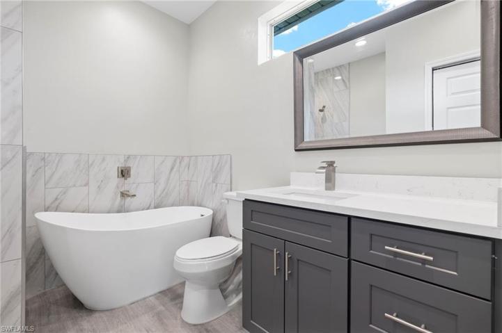 Master Bathroom #2 with Walk In Shower and Tub