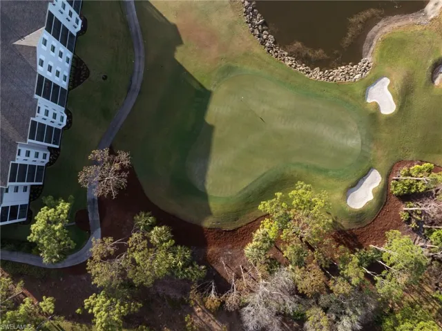 Exterior view of a golf course