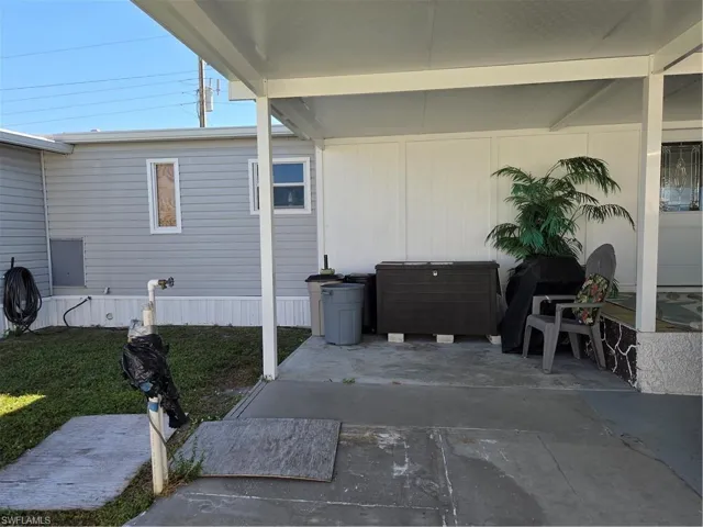There is a large trunk for extra storage and the BBQ grill is included.