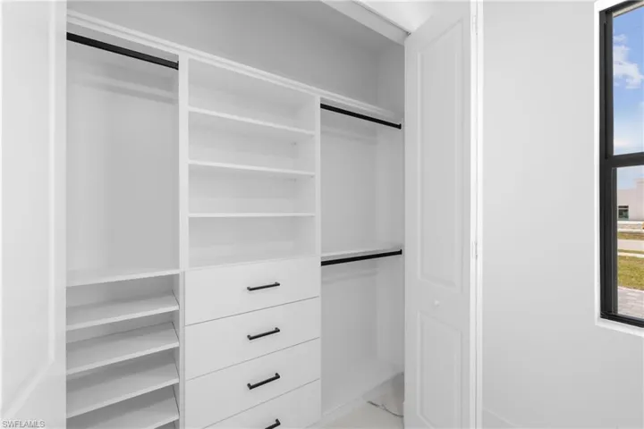 View of closet