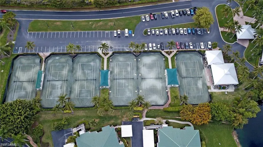 Tennis Courts - a great program - amenity of the optional Tarpon Cove Club Membership