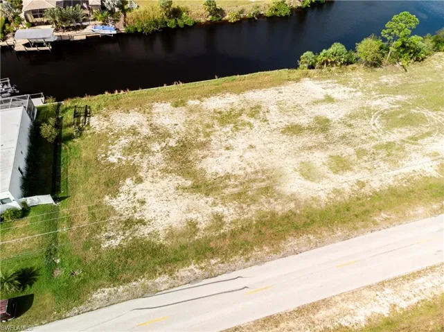 Aerial view 3252 and 3256 Old Burnt Store Rd N