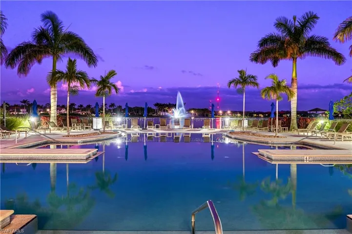 Resort Style Community Pool with Stunning View of the Lake!