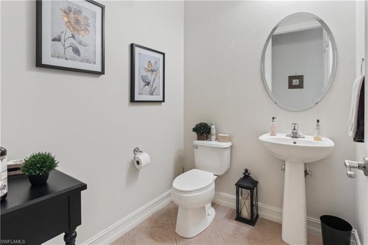half bath 1st floor