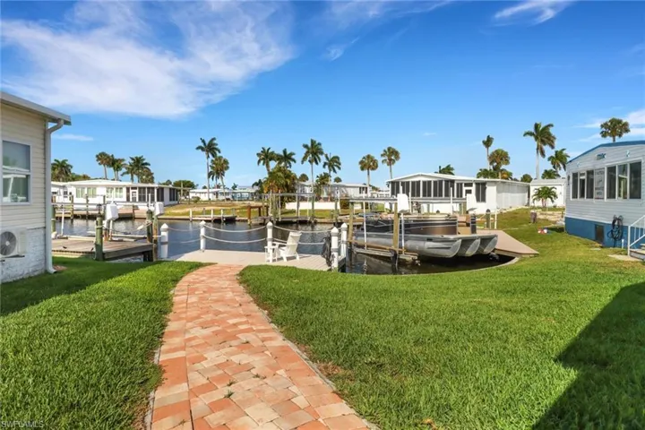 Walkway leading to Canal