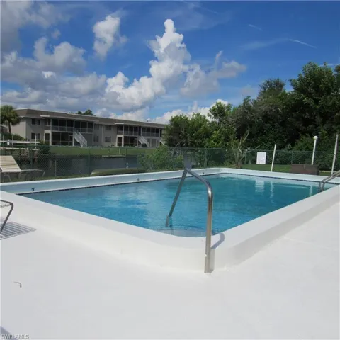 View of pool