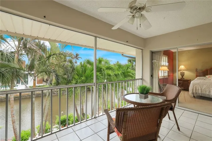 Enjoy sunrise on the screened lanai or from the master bedroom overlooking a peaceful canal of Oyster Bay