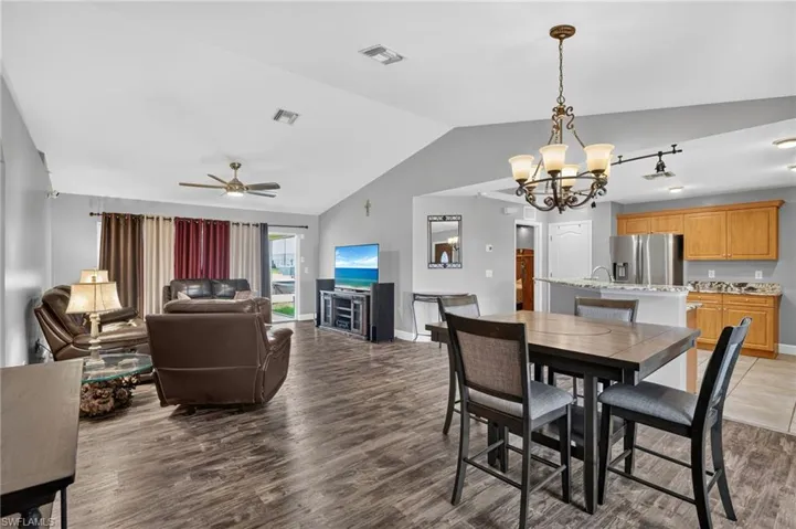 Dining area
