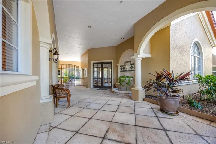 View of property entrance