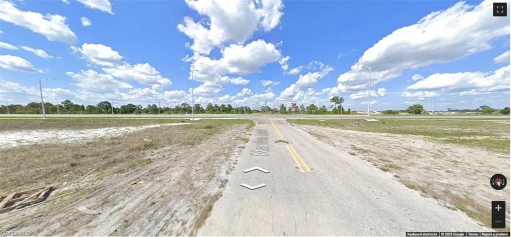 View of asphalt street