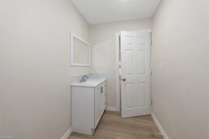 New vanity