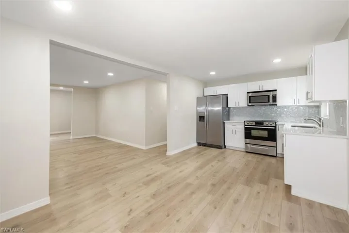 Dining area and recently updated kitchen.