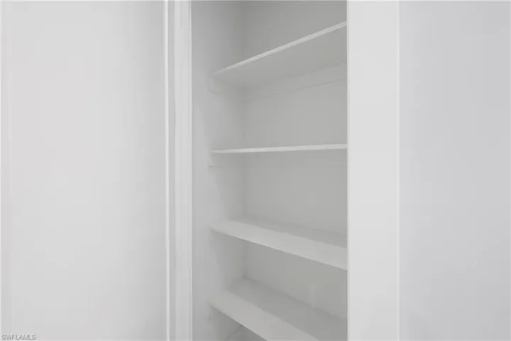 View of closet