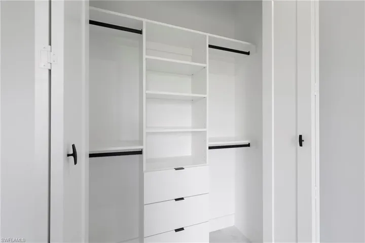 View of closet