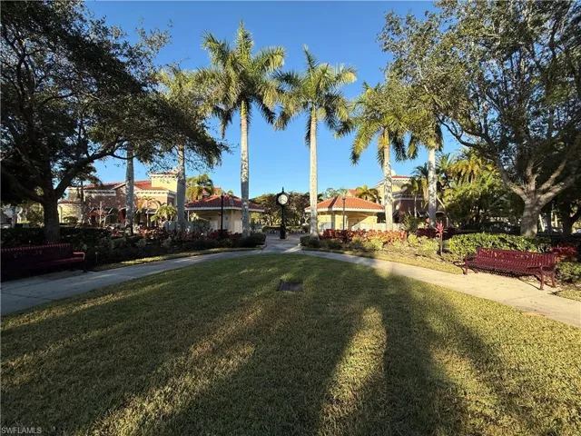 View of green lawn