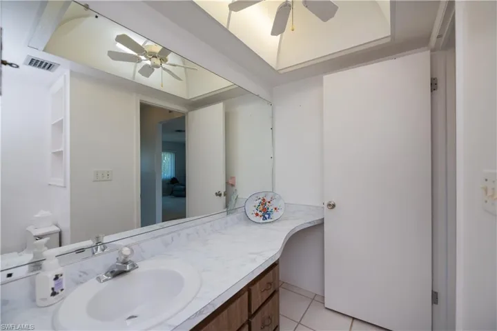 Guest bath large vanity