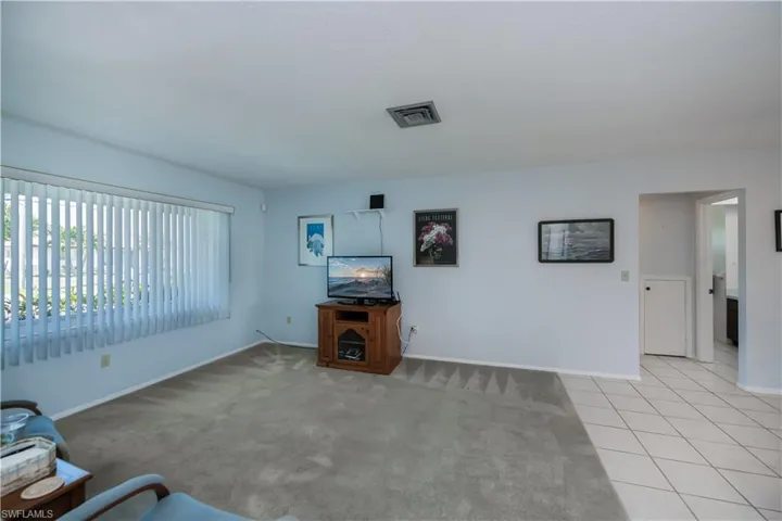 spacious living room