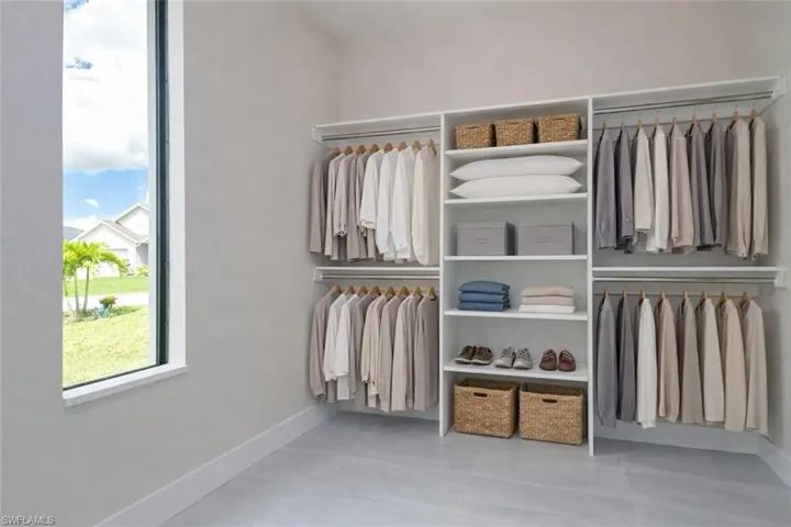 View of closet