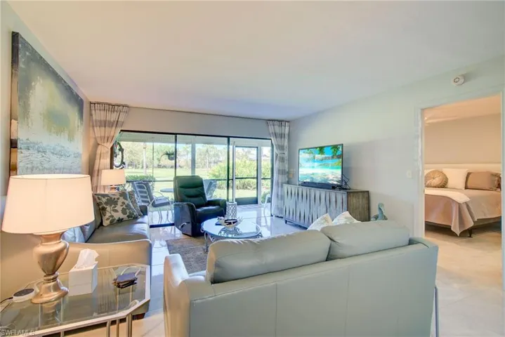 View of living area