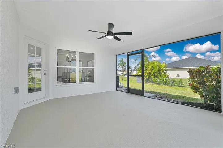 huge cover patio area