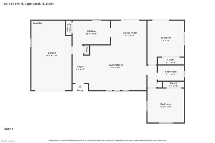 3518 Se 8th Pl, Cape Coral, Florida 33904