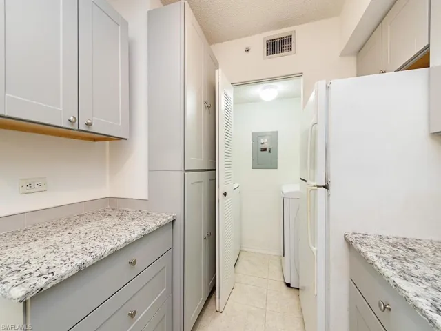 Laundry Room View from Kitchen