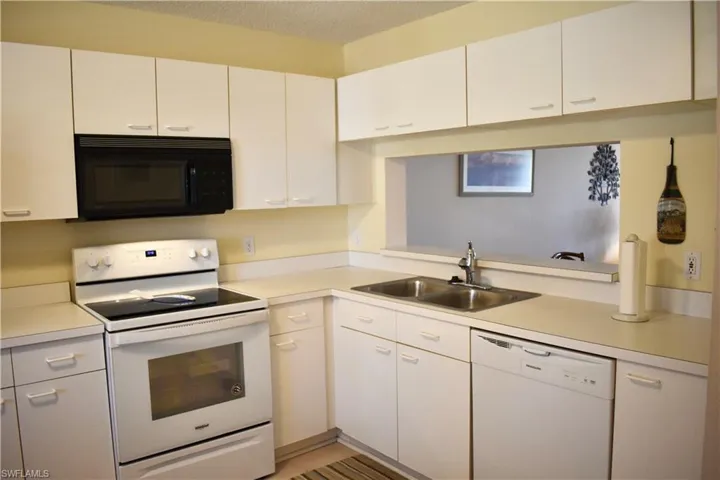 Kitchen with Pass-Through to Dining Area