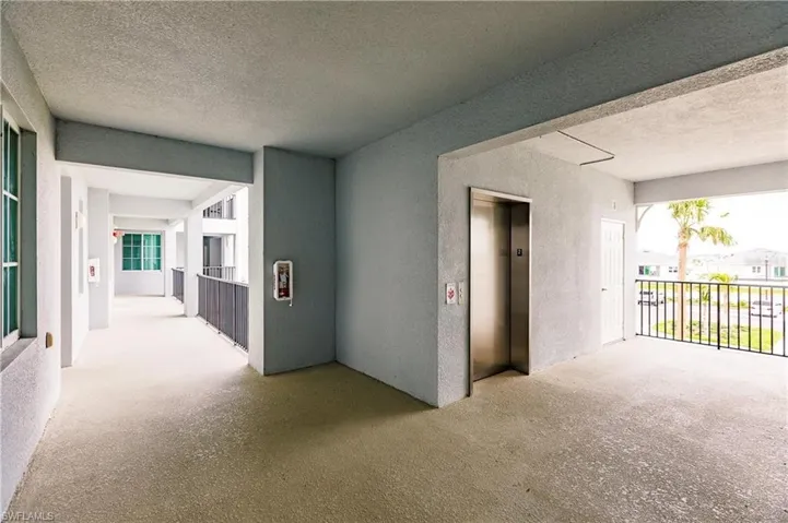 Elevator is close to unit.