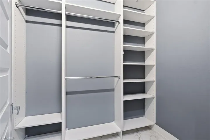 View of closet