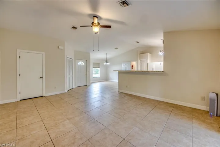 Living Room, Kitchen, Dining Room, Foyer