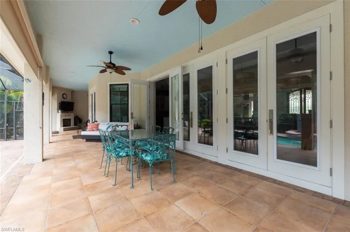 Under roof outdoor space