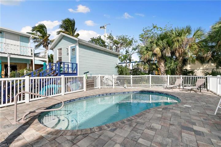 Salt Water Heated Pool with 3rd Unit in Background