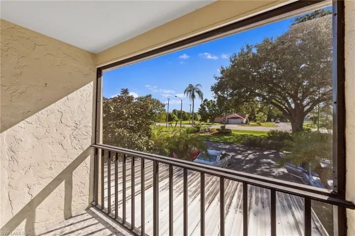 Balcony with a sunroom