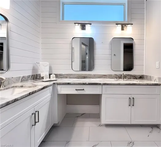 Separate Vanities