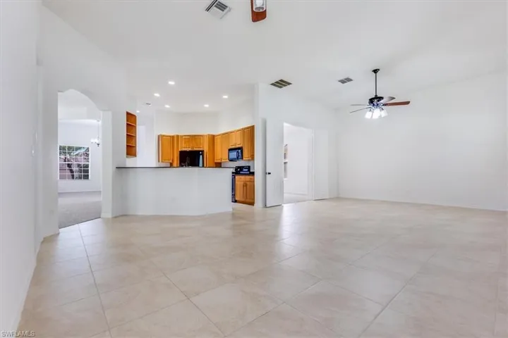 Tile - great entertaining space