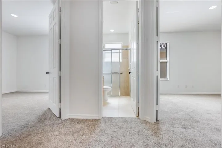 Full Bathroom between2nd bedroom and flexible den space.