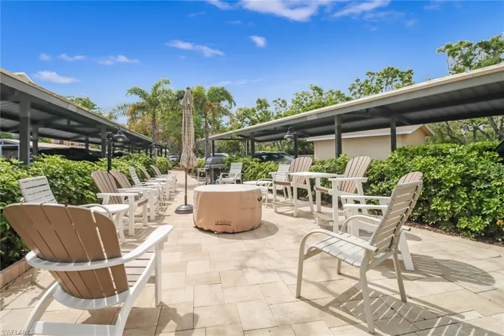 View of patio