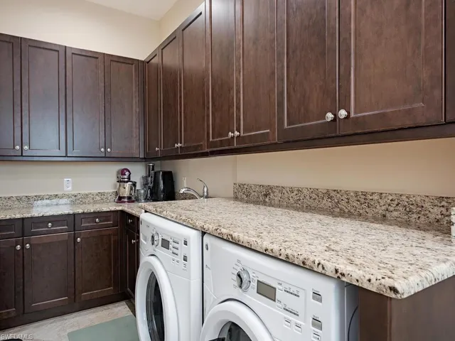Laundry room.