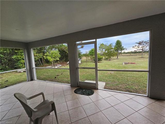 Screened Porch to Big Backyard