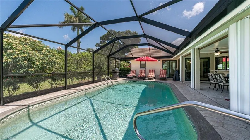 View of Screened in Swimming Pool/Lanai