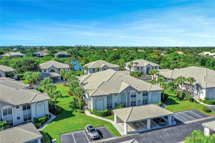 Sandpiper units include a carport, additional exterior storage space, and plenty of guest parking.