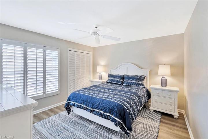 Cozy guest bedroom.