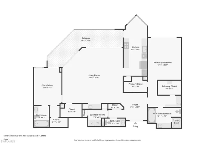 View of layout