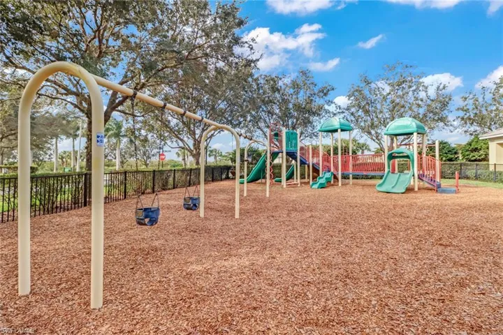 View of community jungle gym