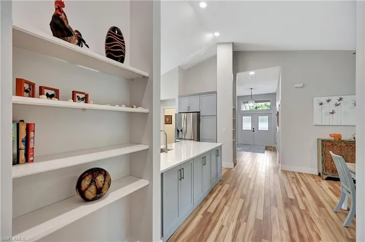 Hallway from Entry to Living Room