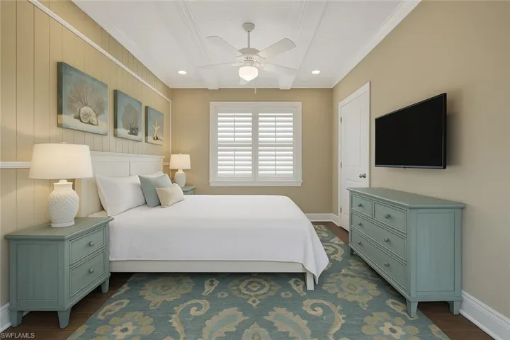 This is a rendering of a concept of converting the bonus room to an additional bedroom.