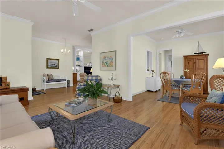 Living Room & Formal Dining Area