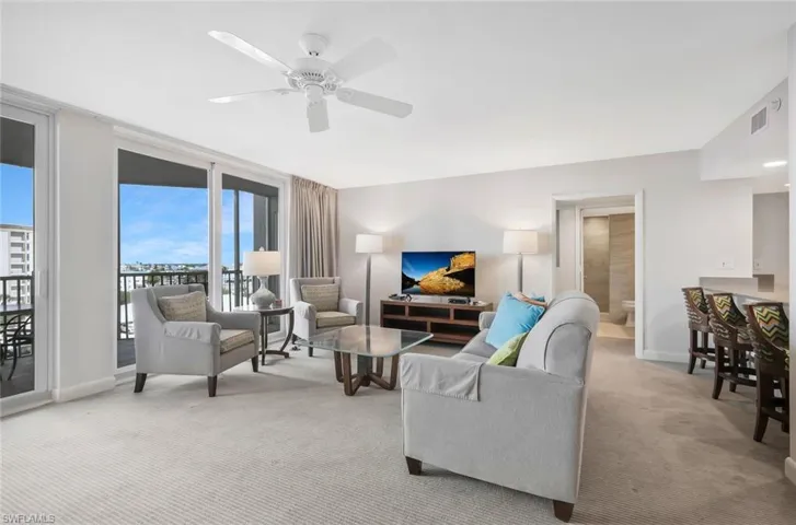 Take in spectacular views of Fort Myers Beach from your living room!
